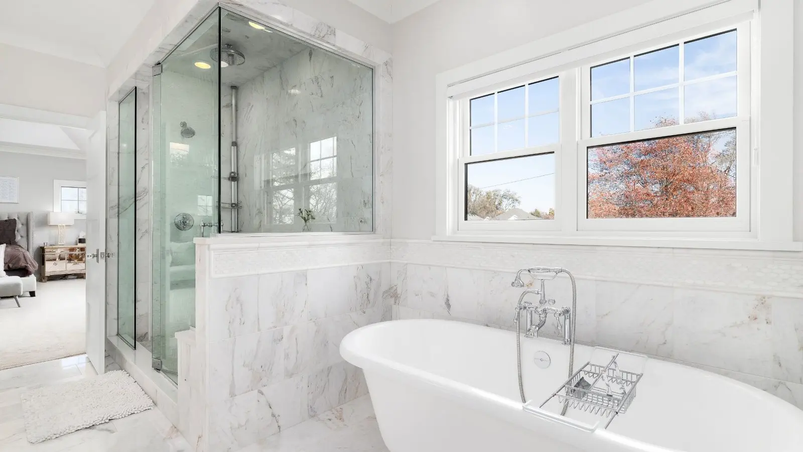 Custom Bathroom Renovations with tailored vanities and expert craftsmanship