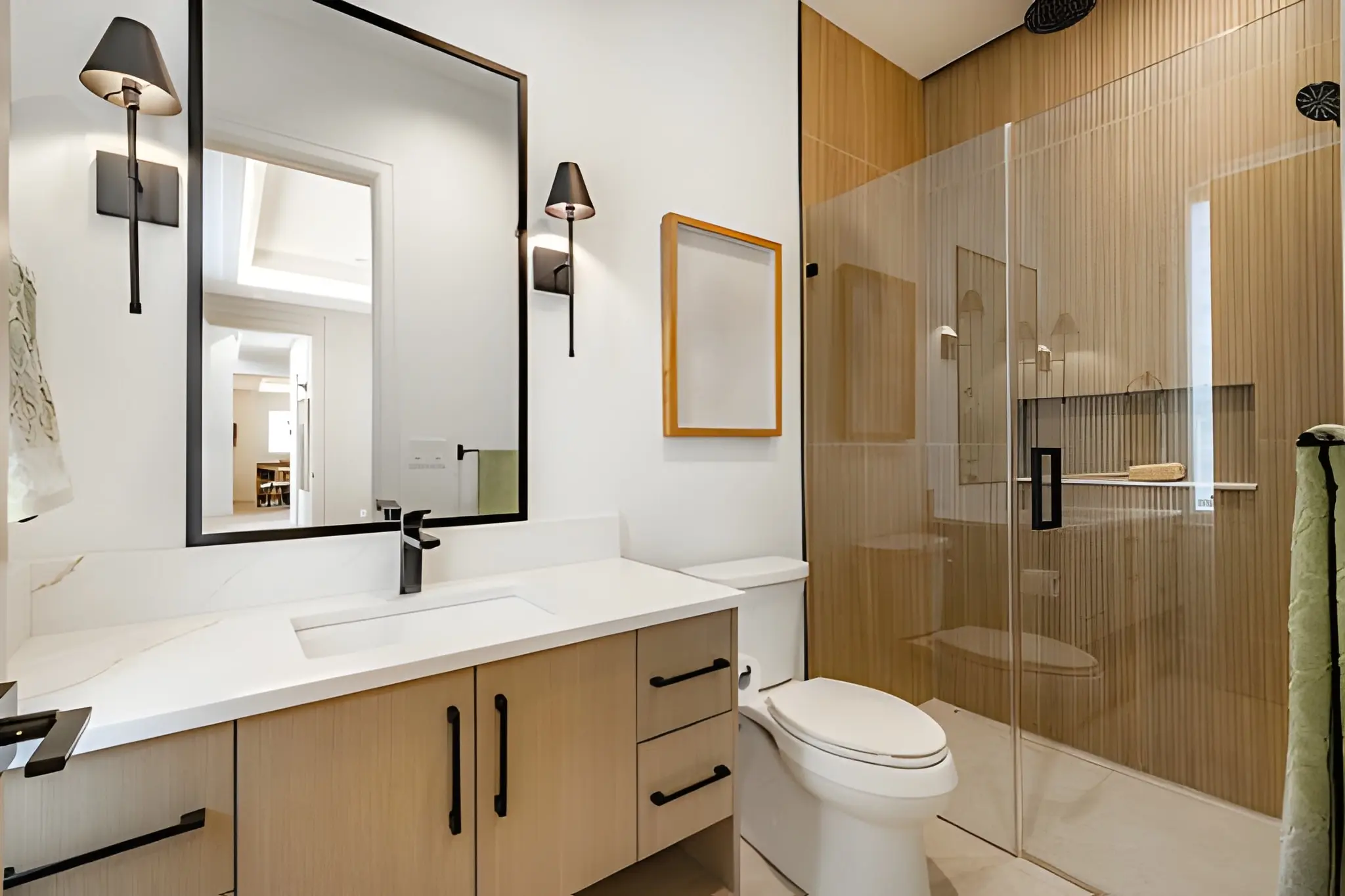 BelRed Construction walk-in shower installation and bathroom remodeling Bellevue WA